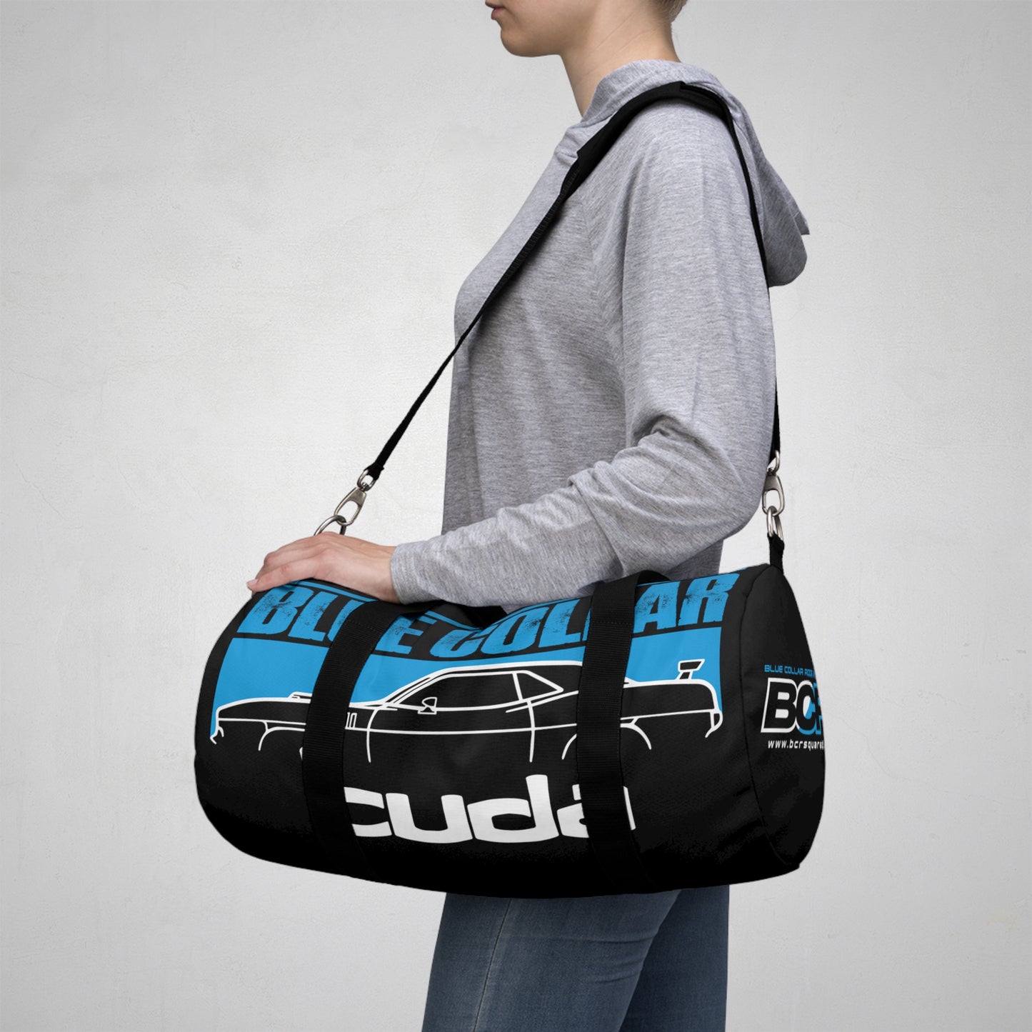 Blue Collar 'Cuda Black Duffel Bag