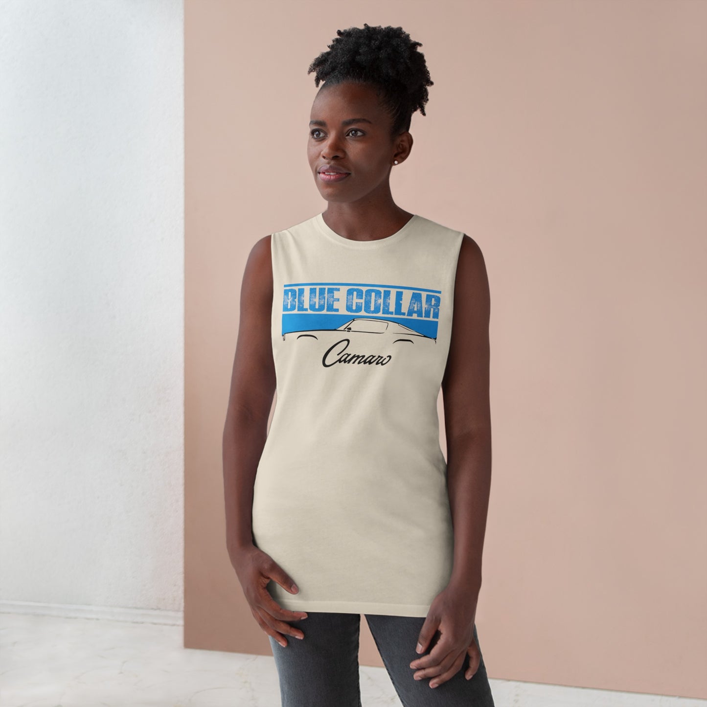 Blue Collar 2nd Gen Camaro Unisex Sleeveless Tee