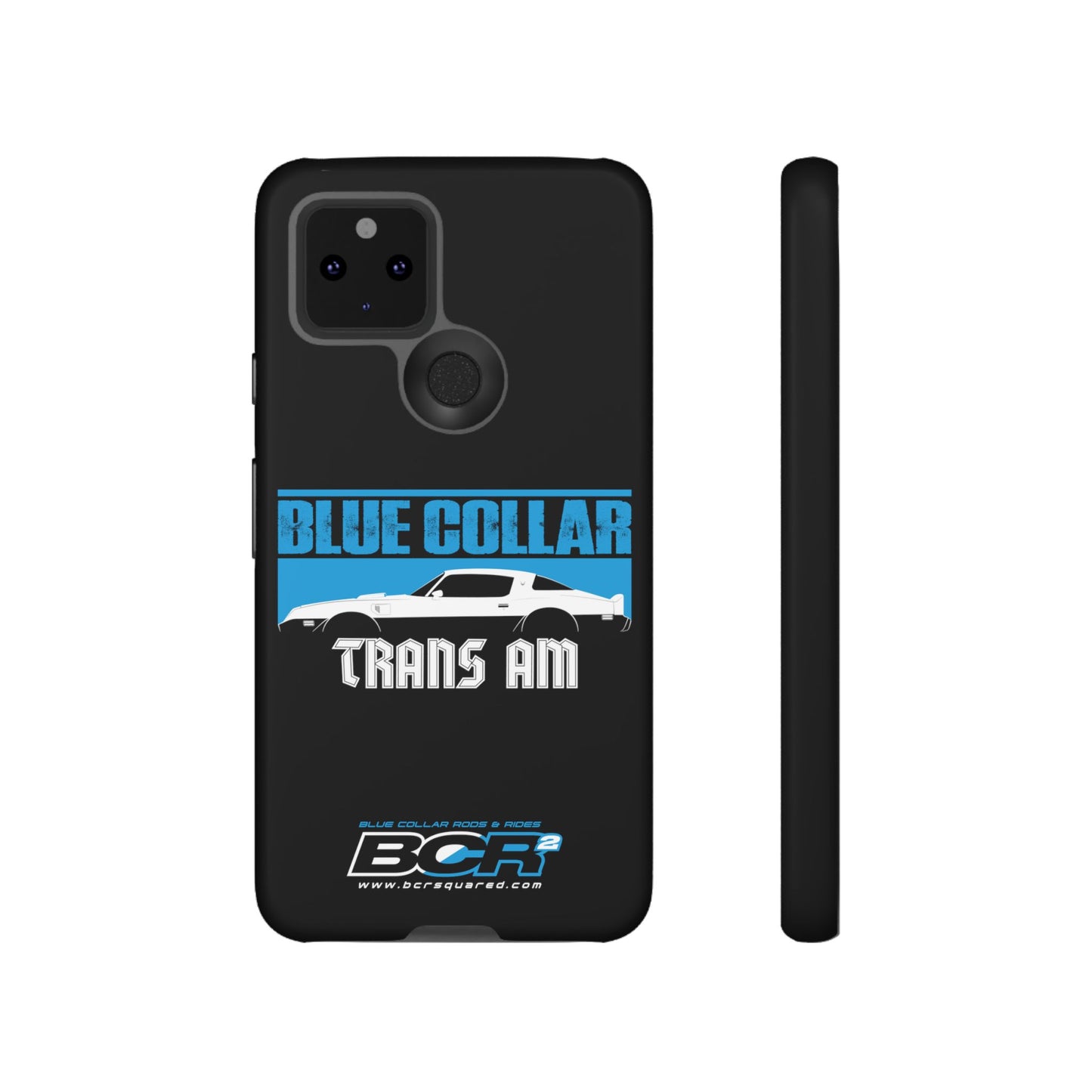 Blue Collar Black Phone Case