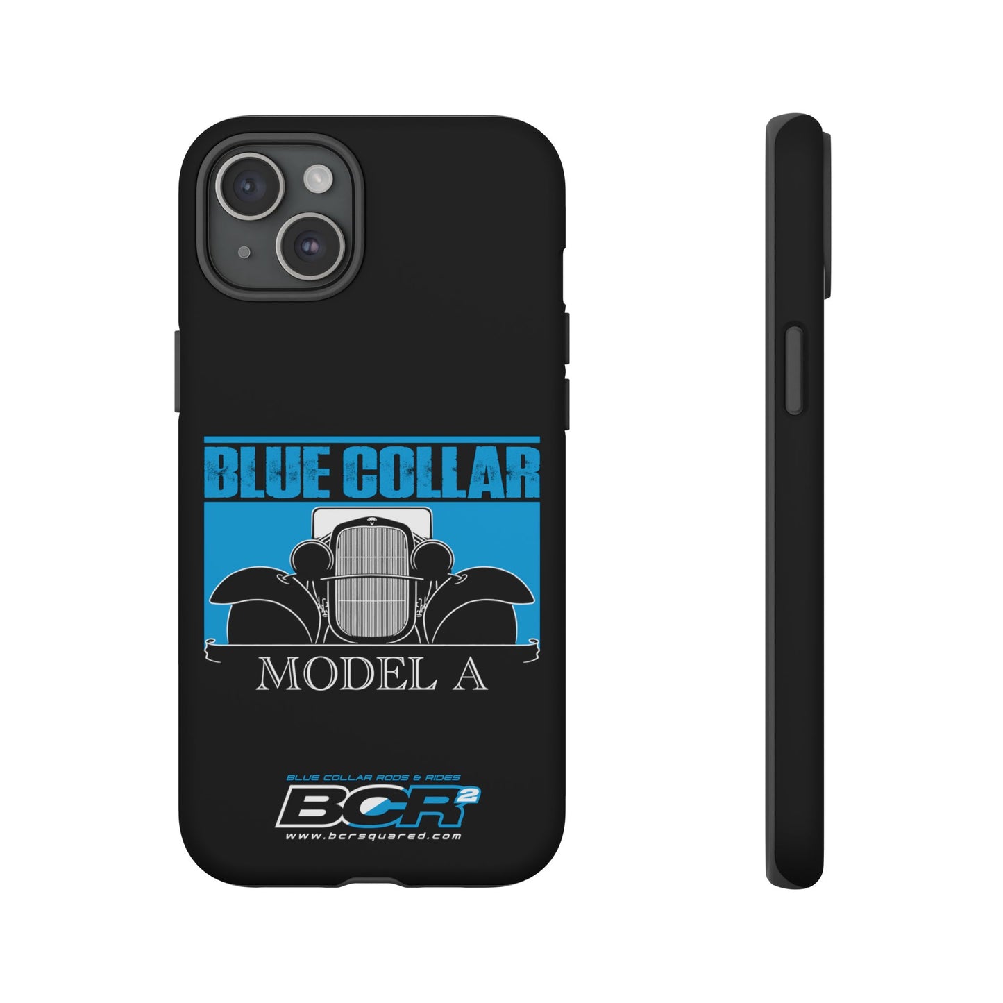 Blue Collar Model A Black Phone Case