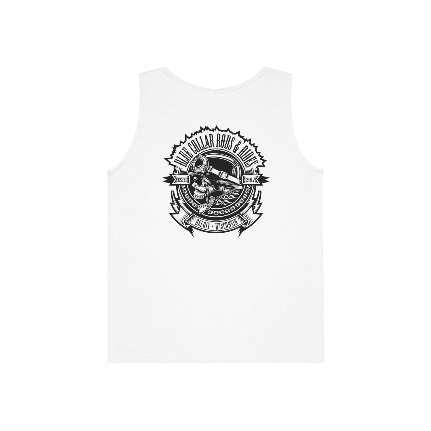 Blue Collar Skull 1 Men's Tank Top