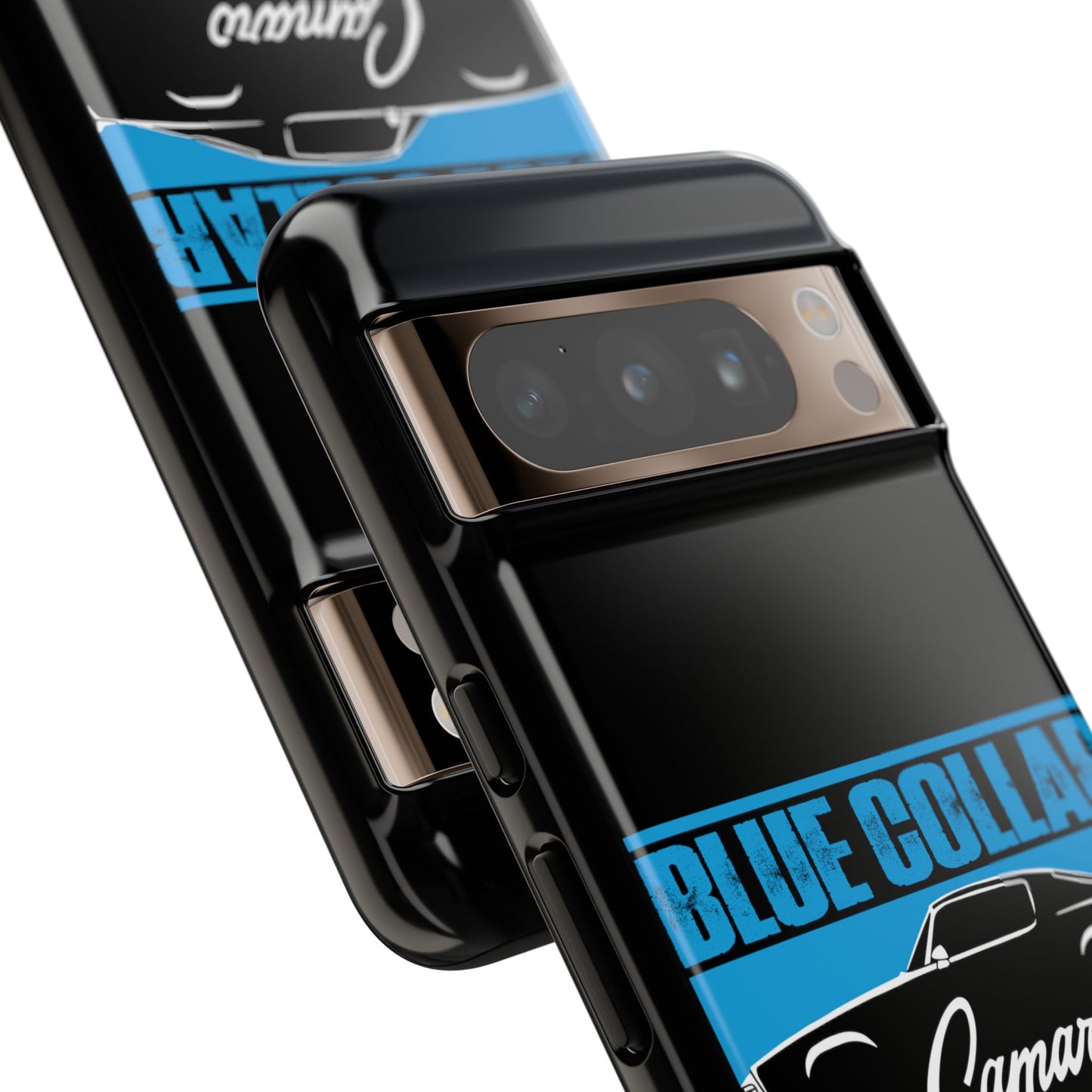 Blue Collar 2nd Gen Camaro Black Phone Cases