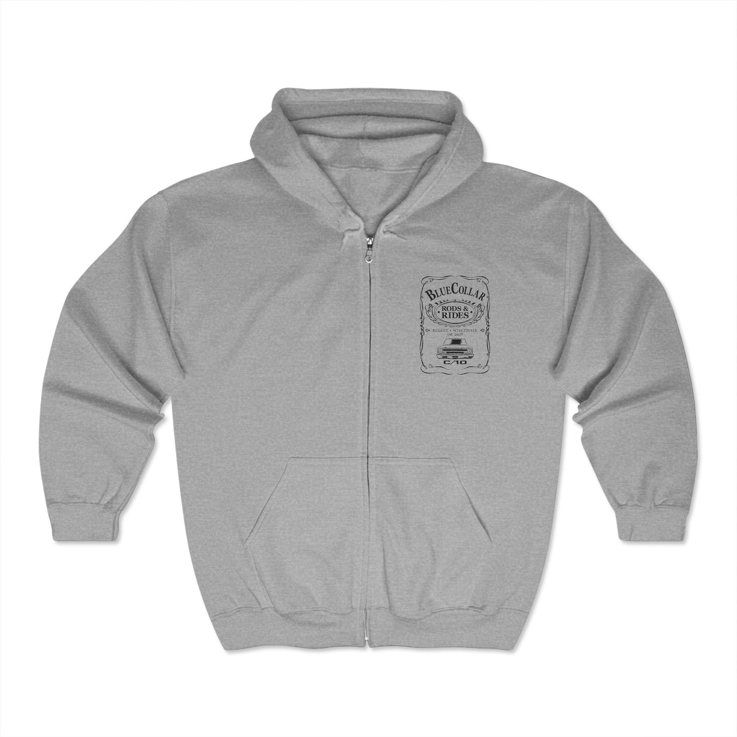 BC JD C/10 Zip up Hoodie