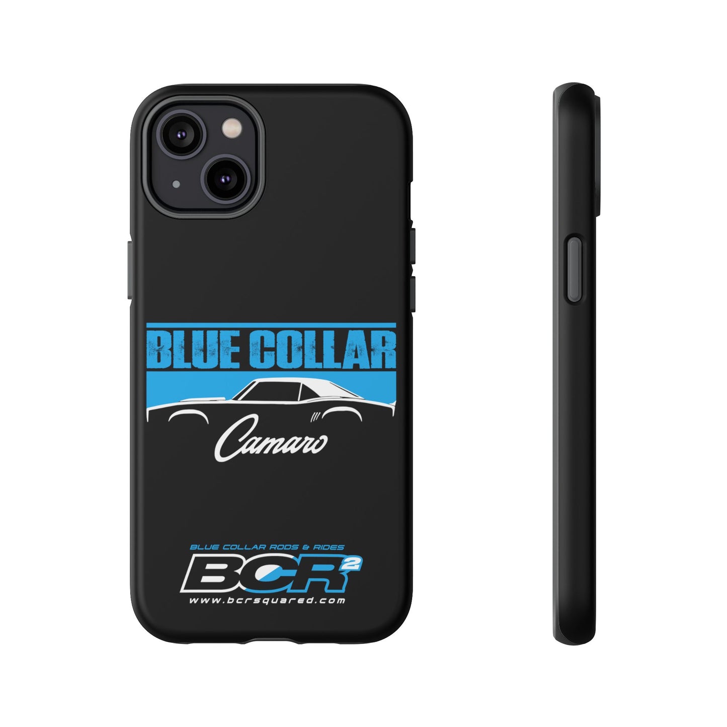 Blue Collar 1st Gen Camaro Black Phone Cases