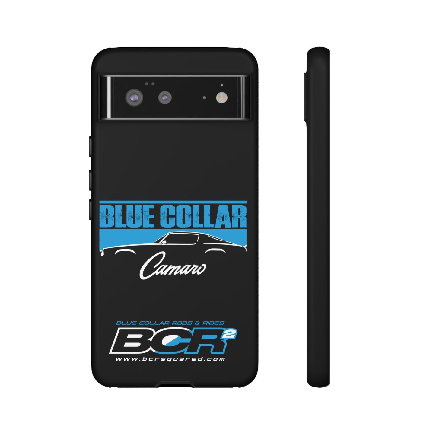 Blue Collar 2nd Gen Camaro Black Phone Cases