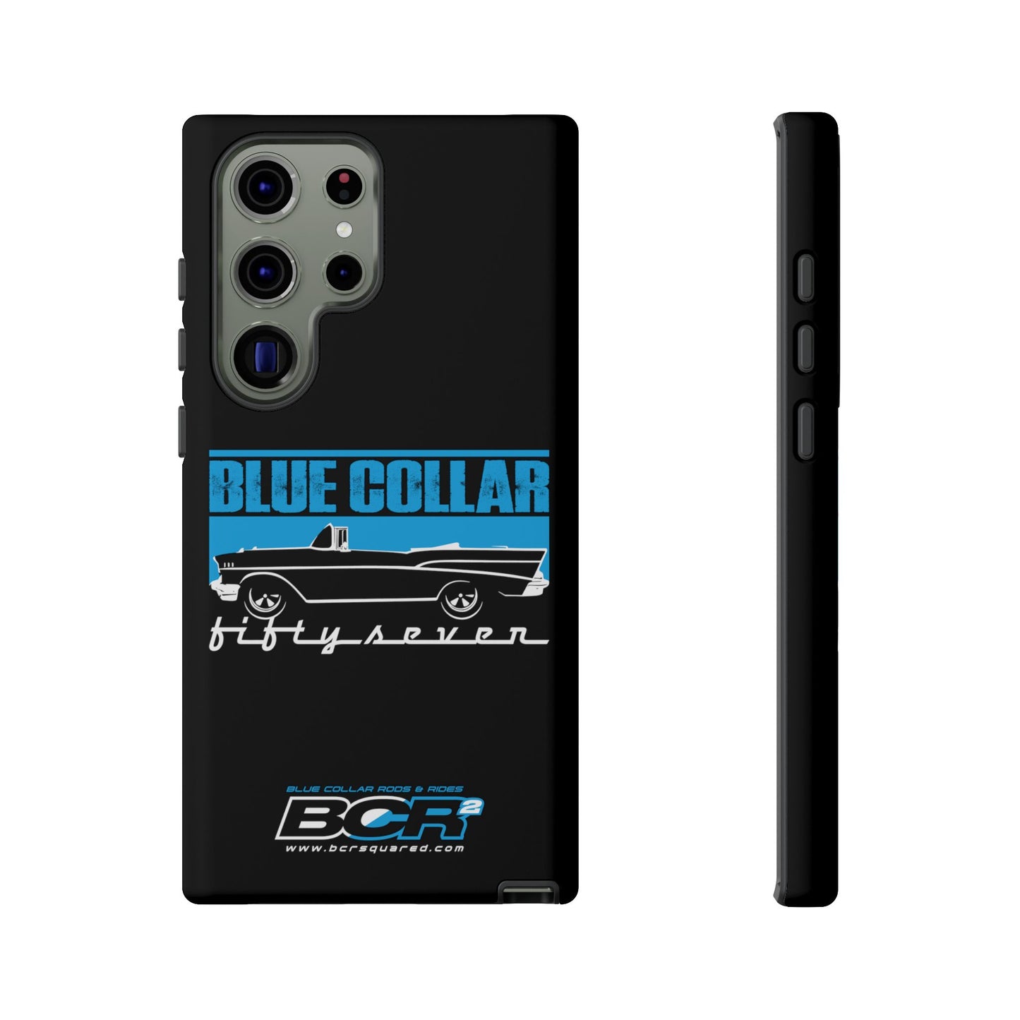 Blue Collar Fifty Seven Black Phone Case