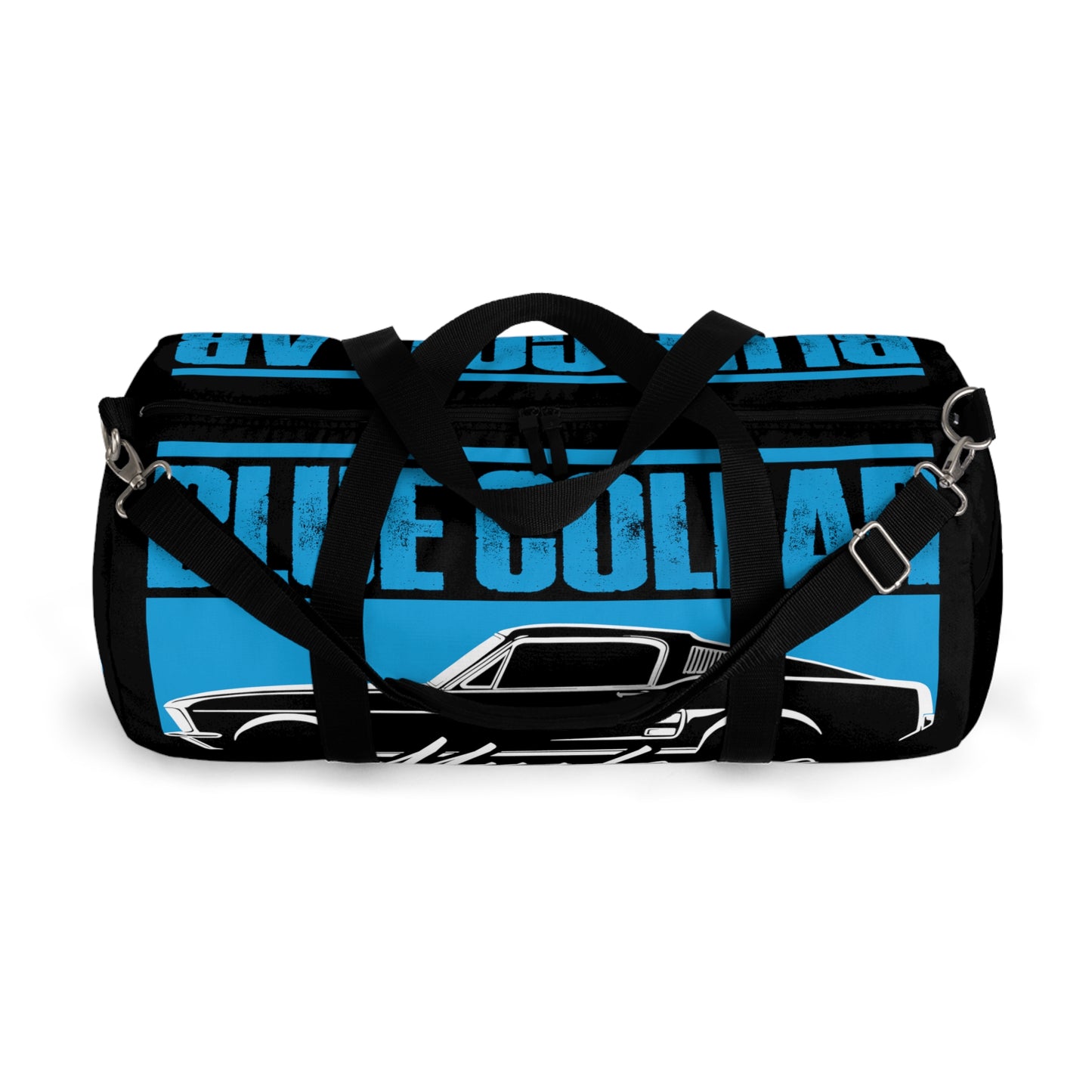 Blue Collar Mustang Black Duffel Bag