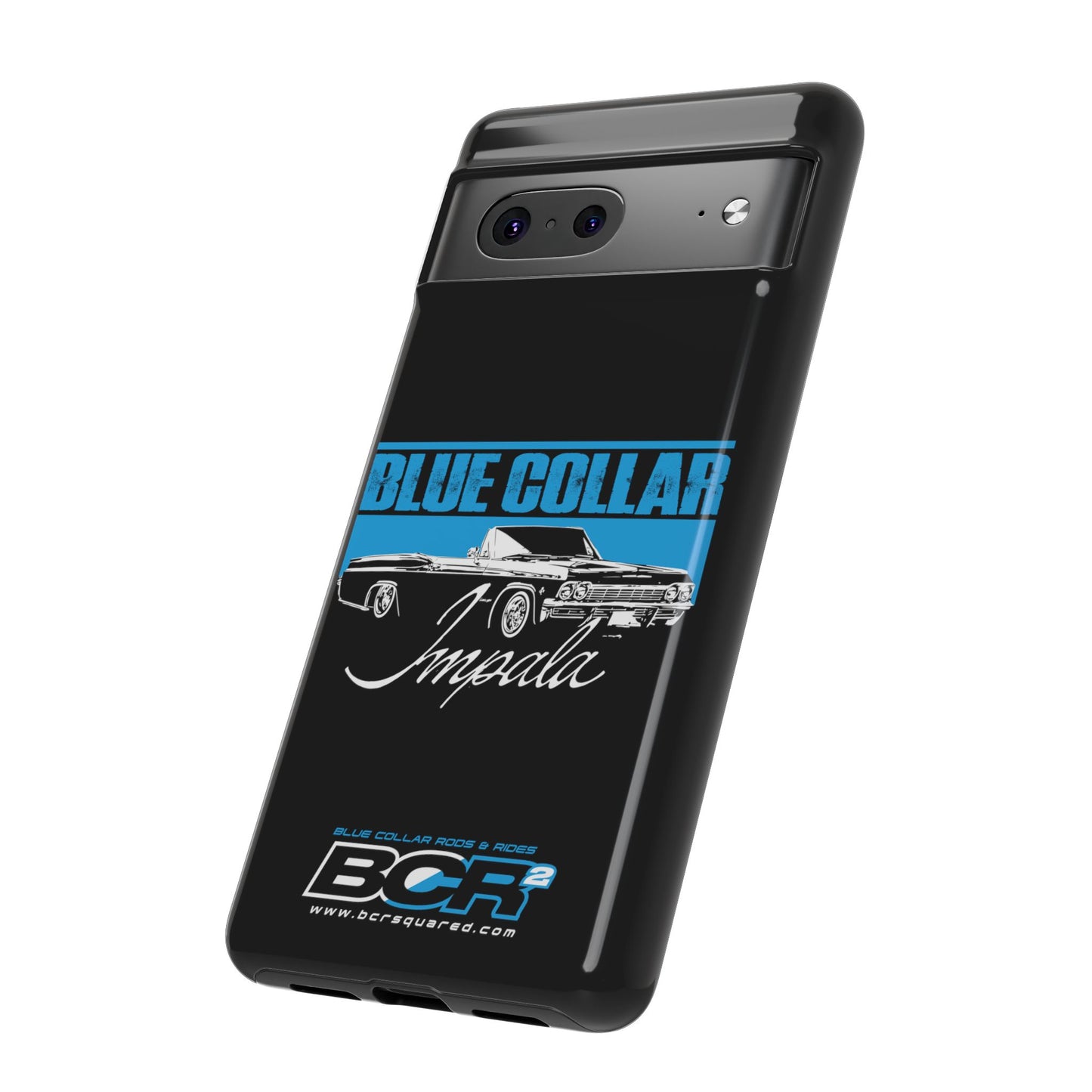 Blue Collar Impala Black Phone Cases