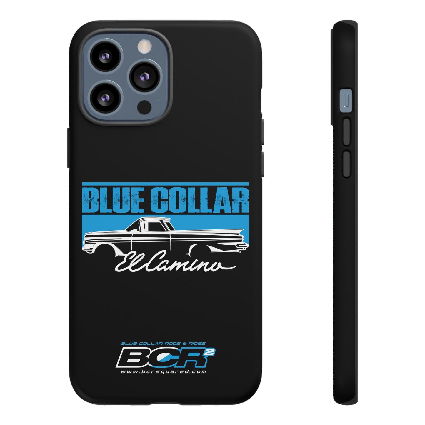 Blue Collar El Camino Black Phone Case