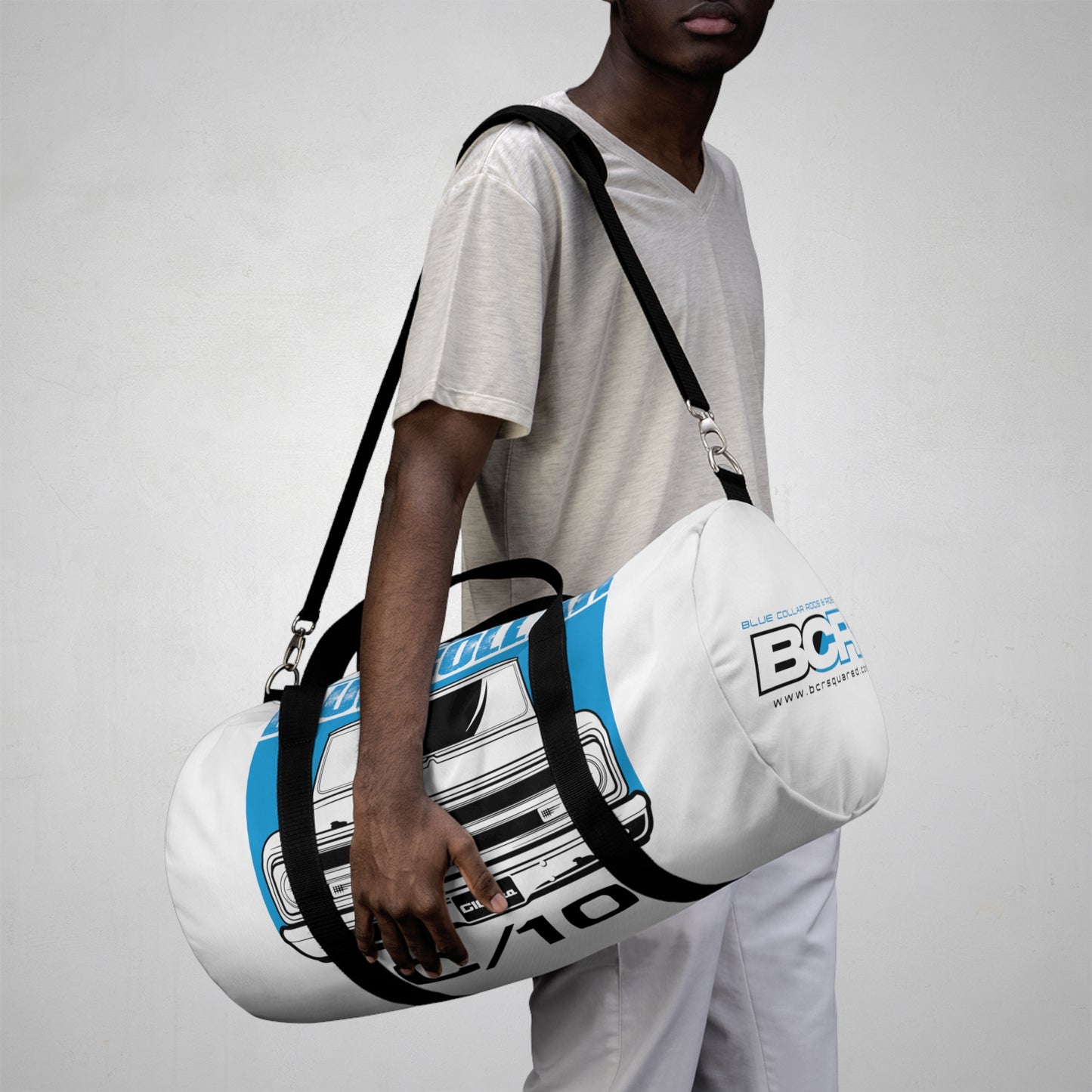 Blue Collar C/10 White Duffel Bag