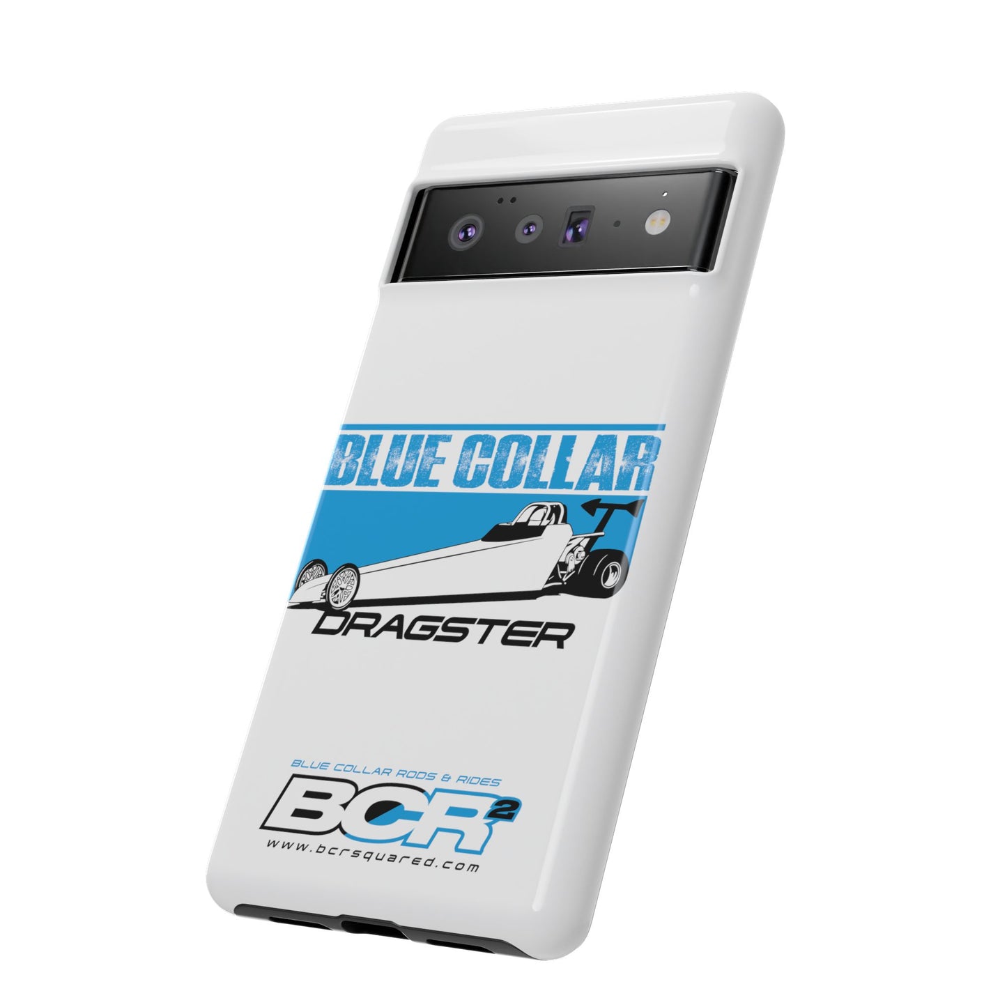 Blue Collar Dragster Phone Cases