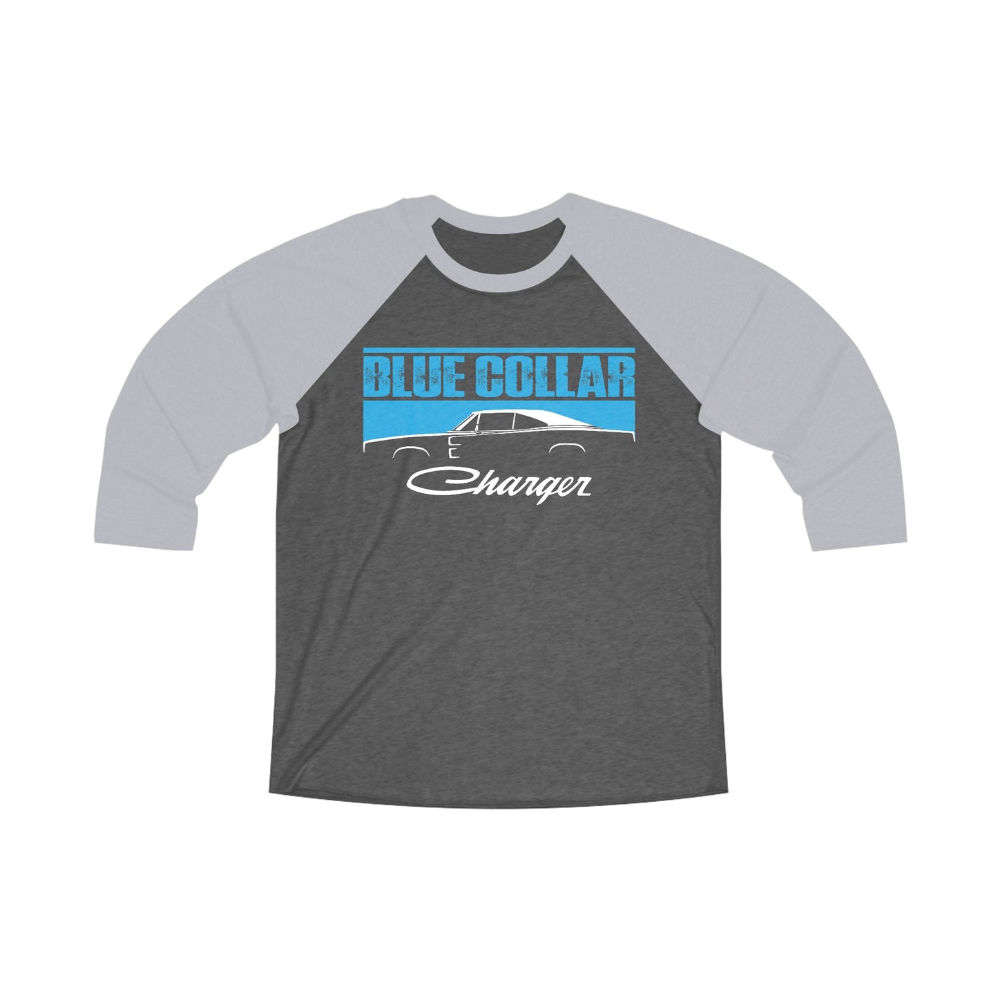 Blue Collar Charger Raglan Tee