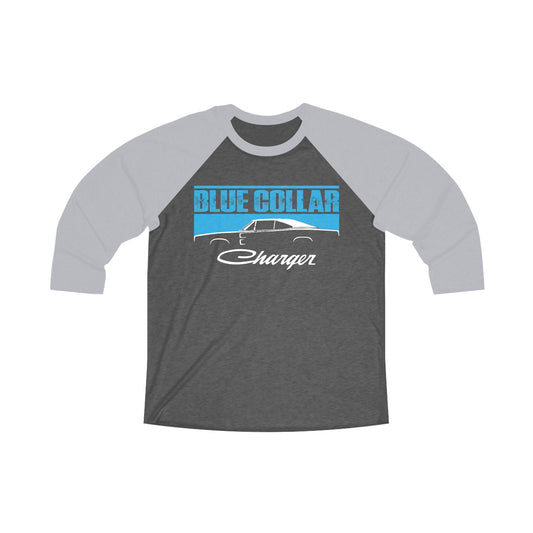 Blue Collar Charger Raglan Tee