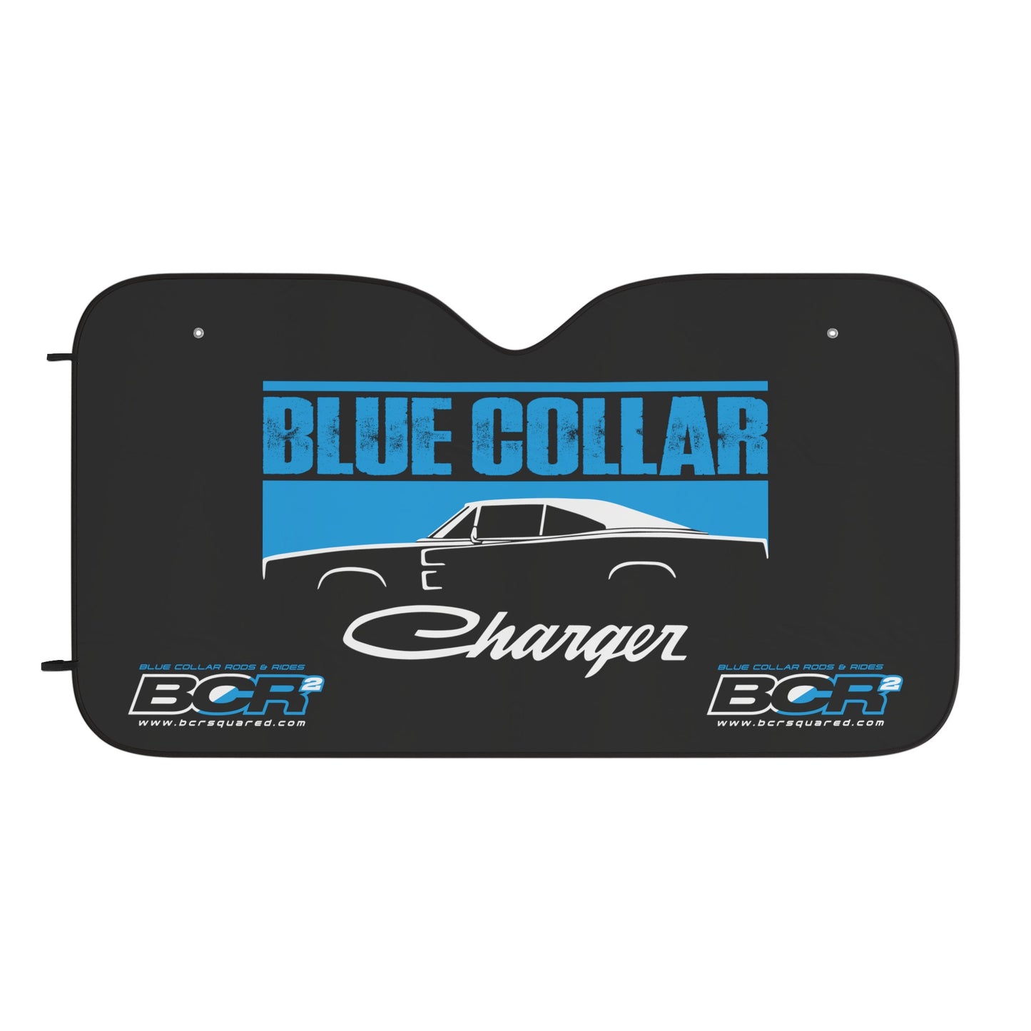 Blue Collar Charger Sun Shades