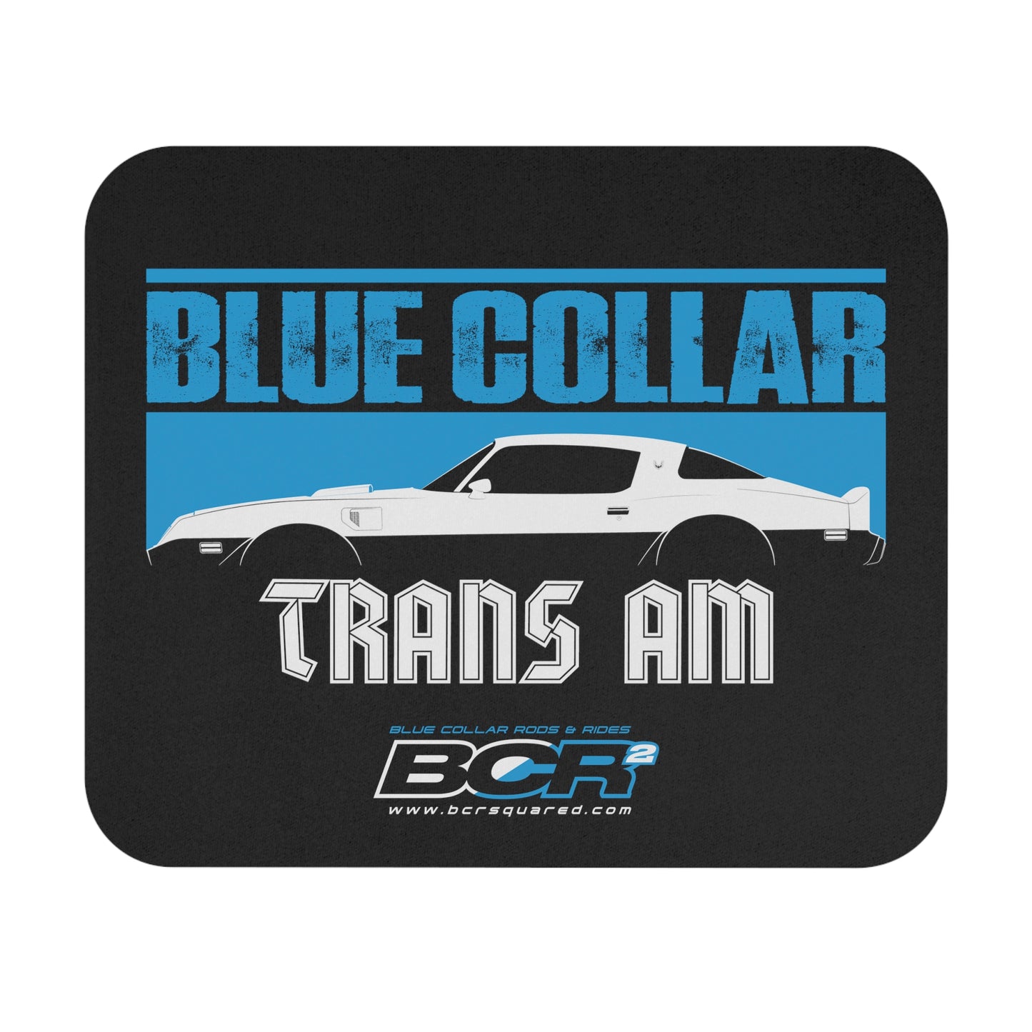 Blue Collar Trans Am Mouse Pad