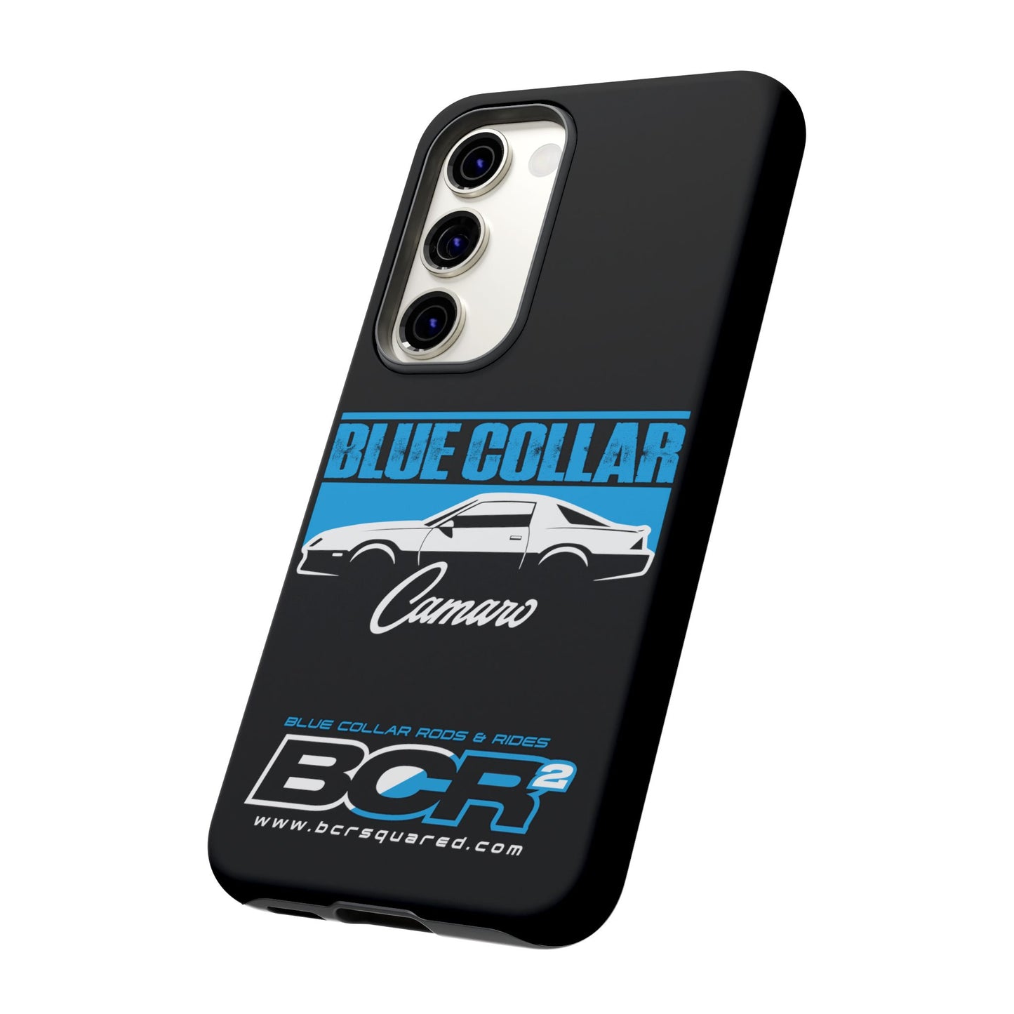 Blue Collar 3rd Gen Camaro Black Phone Cases