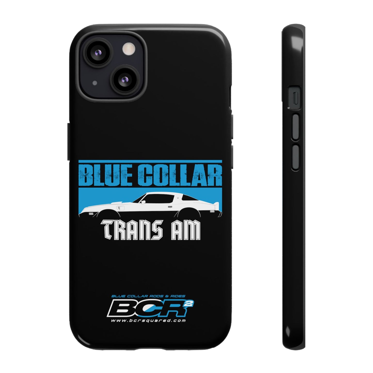 Blue Collar Black Phone Case