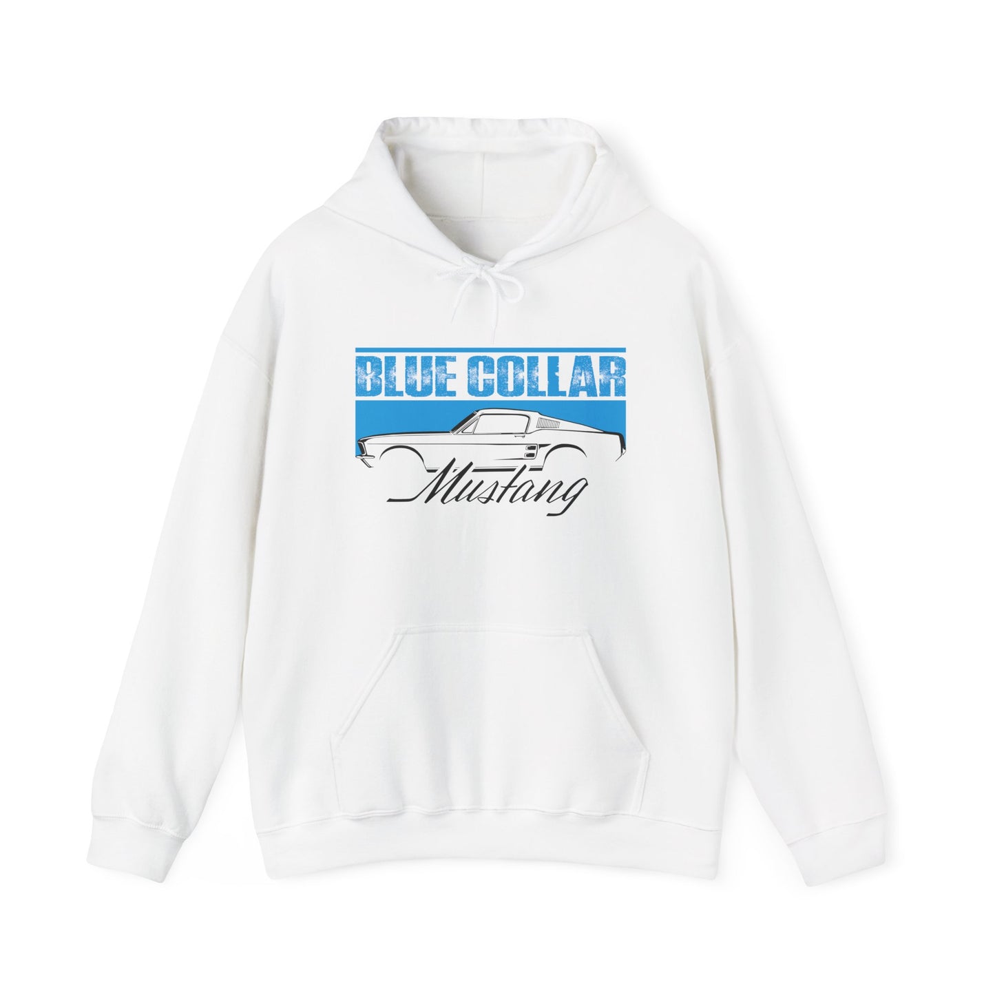 Blue Collar Mustang Hoodie