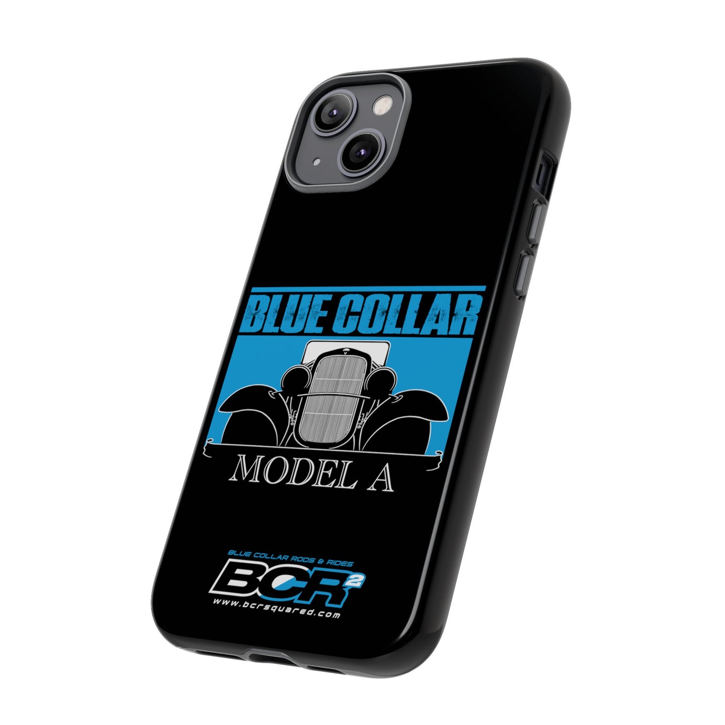 Blue Collar Model A Black Phone Case