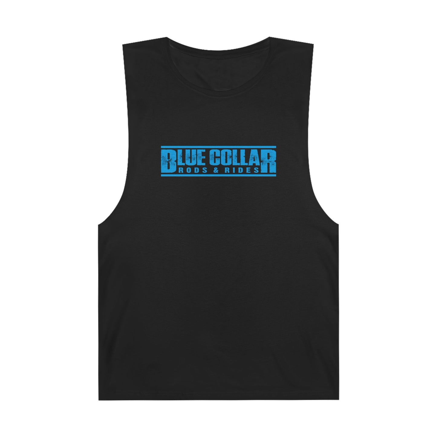 Blue Collar Block Logo Sleeveless Tee