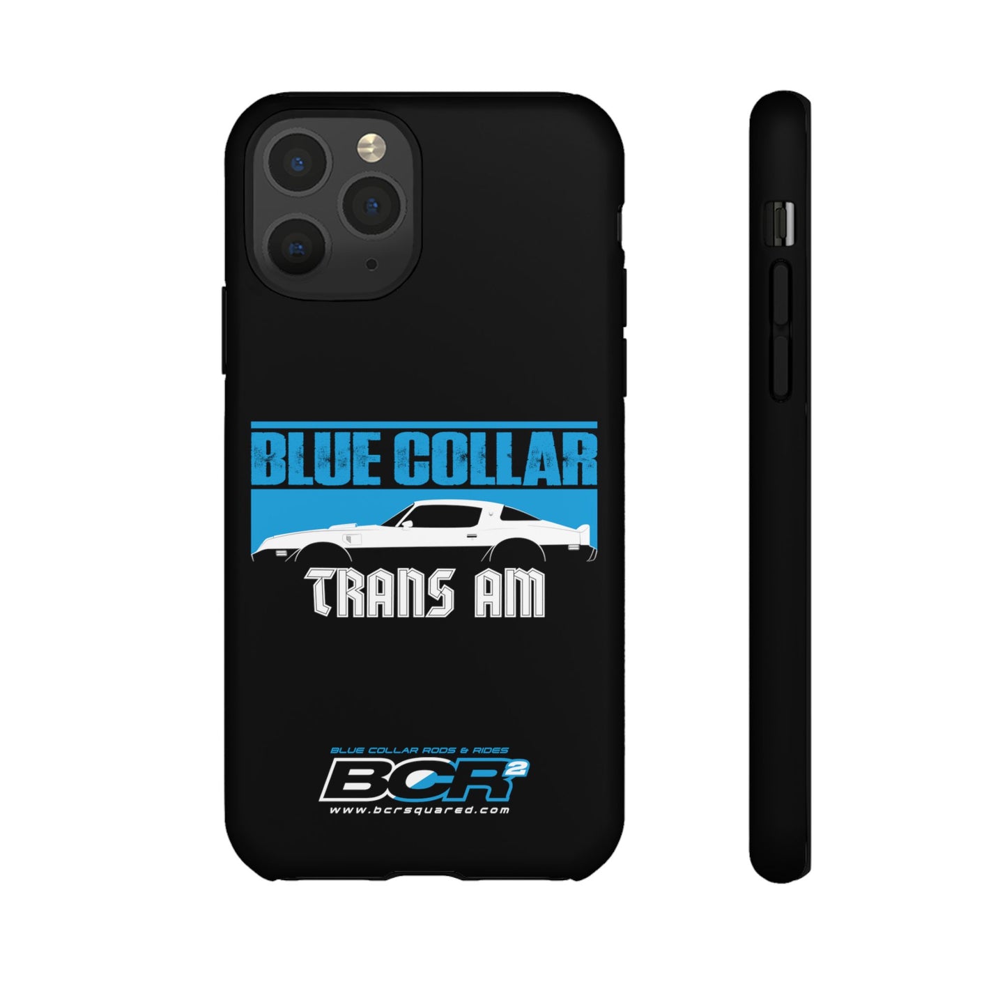 Blue Collar Black Phone Case