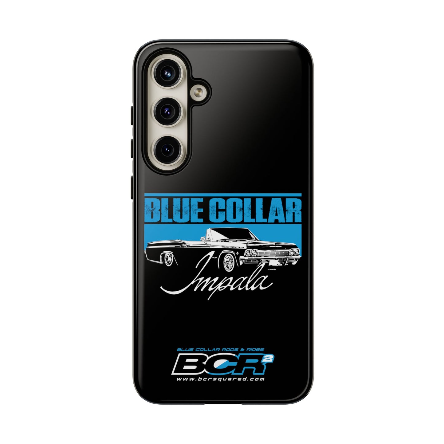 Blue Collar Impala Black Phone Cases