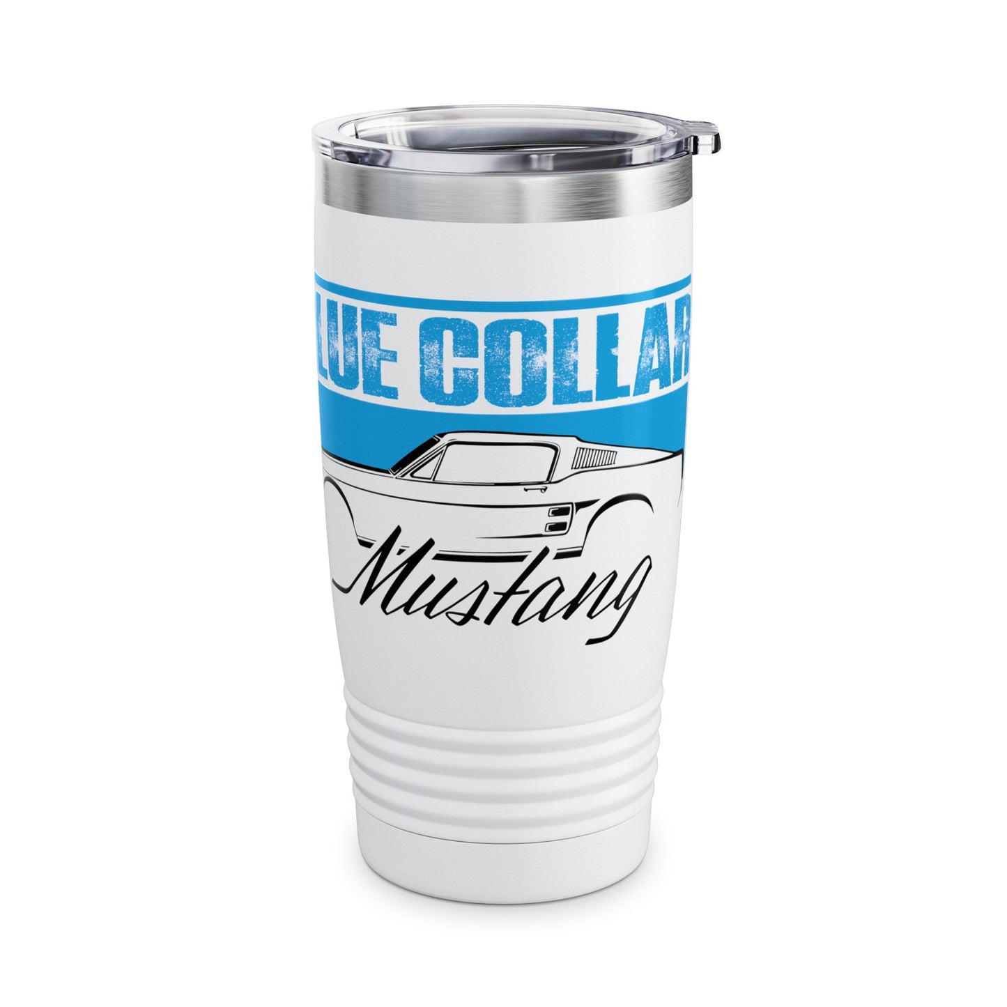 Blue Collar Mustang Tumbler