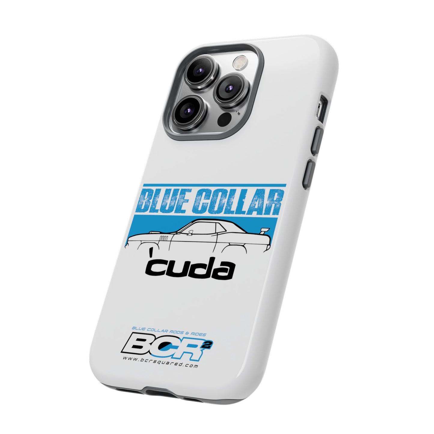 Blue Collar 'Cuda Phone Cases