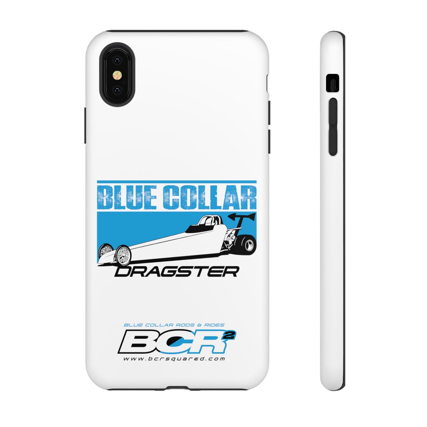 Blue Collar Dragster Phone Cases