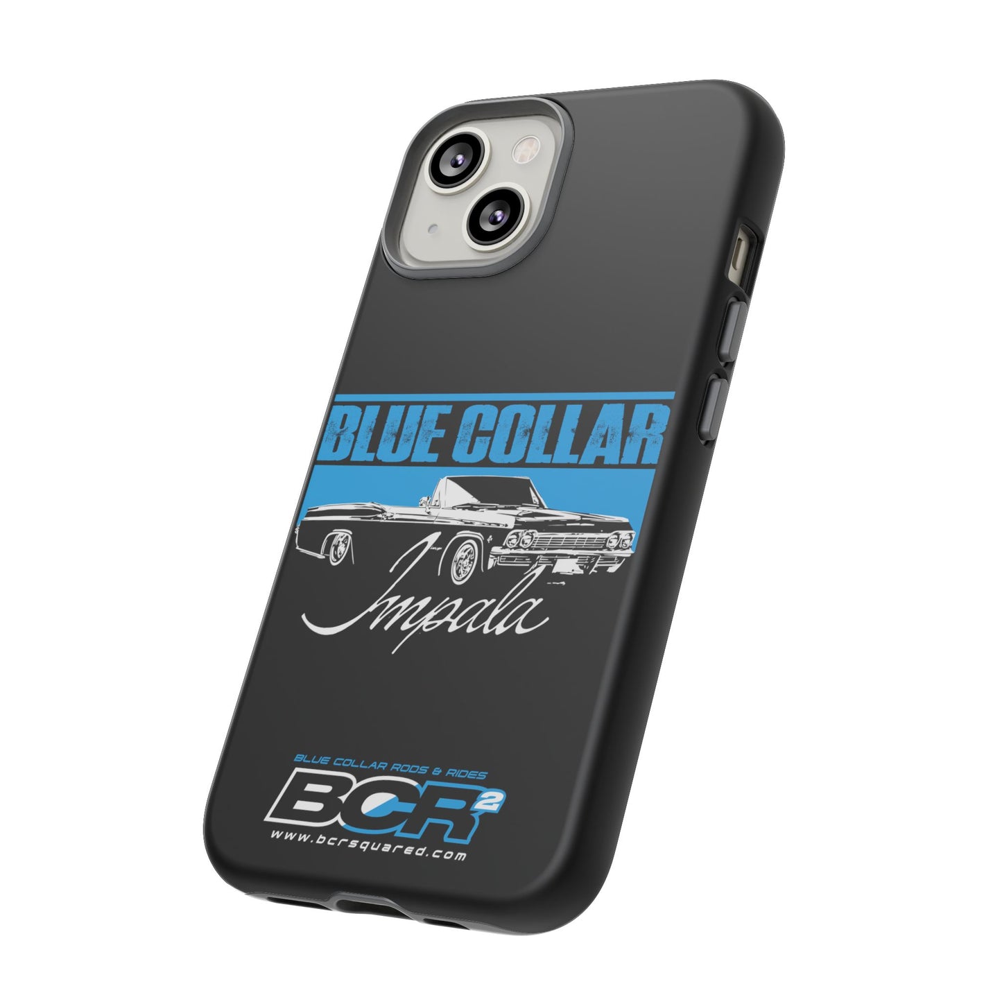 Blue Collar Impala Black Phone Cases