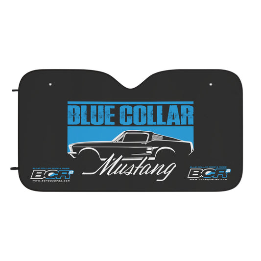 Blue Collar Mustang Sun Shade