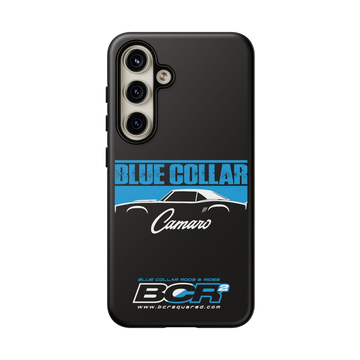 Blue Collar 1st Gen Camaro Black Phone Cases