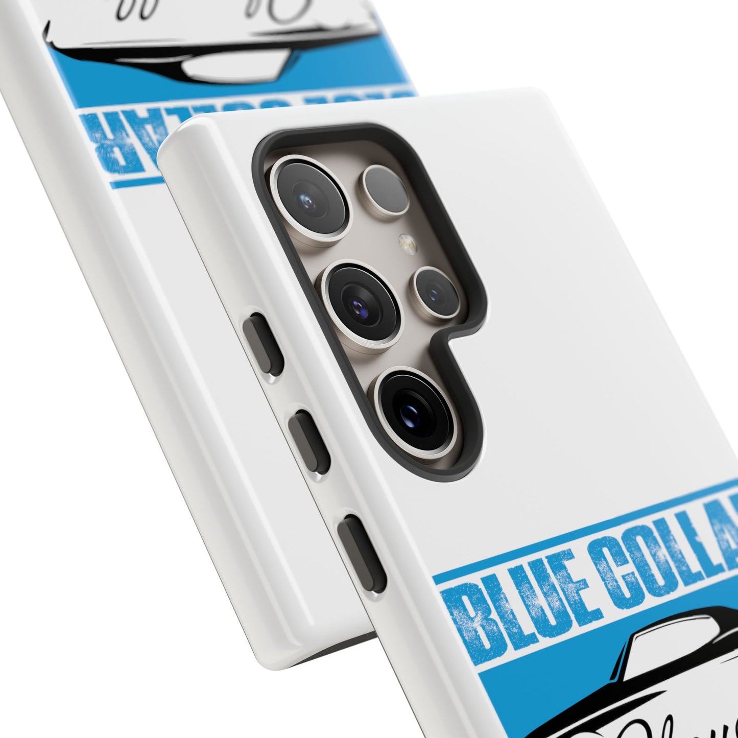 Blue Collar Chevelle White Phone Case