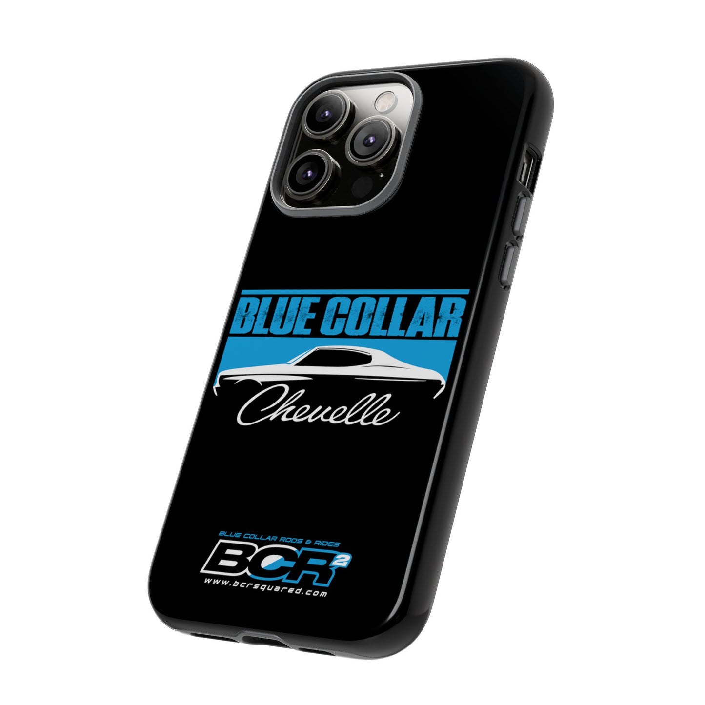 Blue Collar Chevelle Black Phone Case