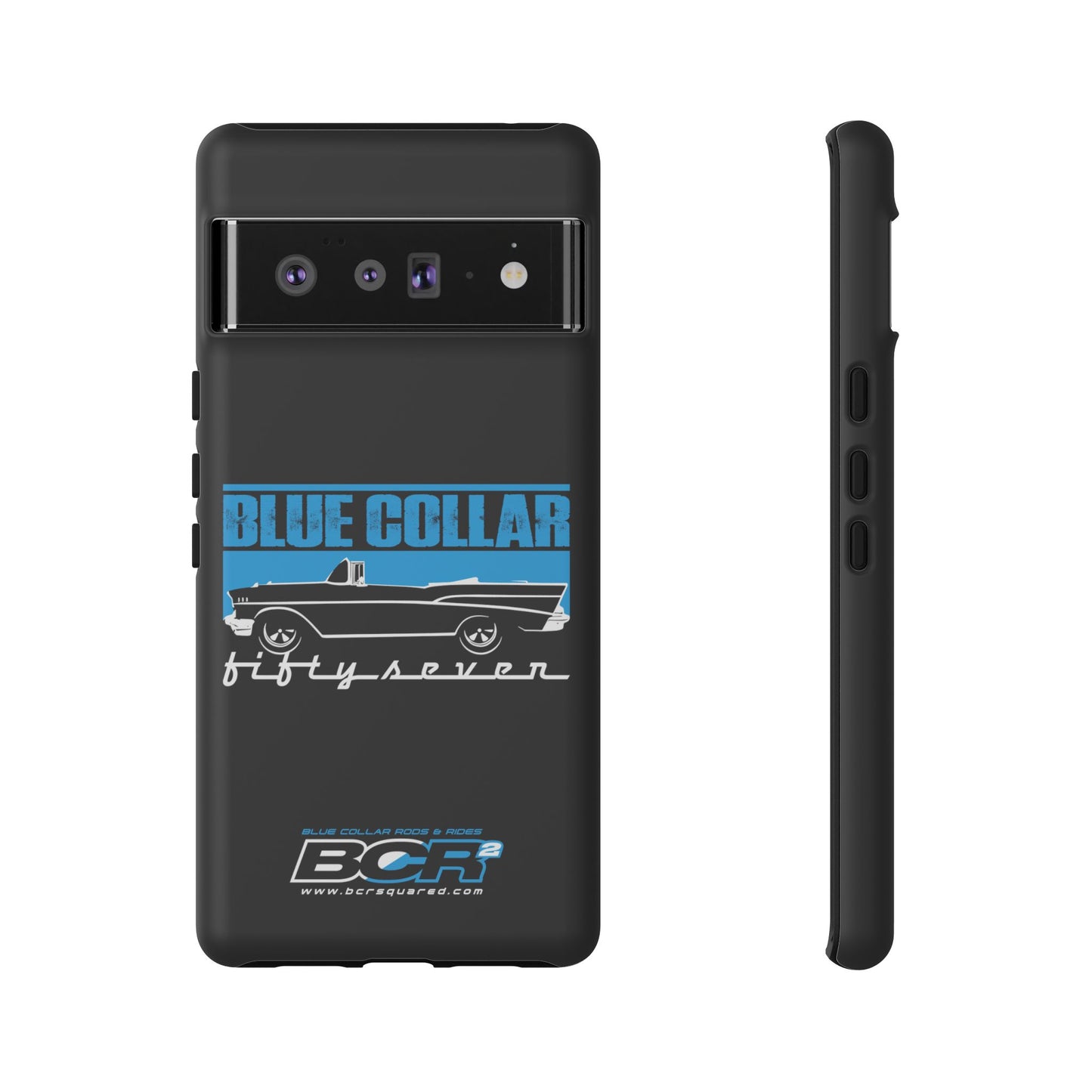 Blue Collar Fifty Seven Black Phone Case