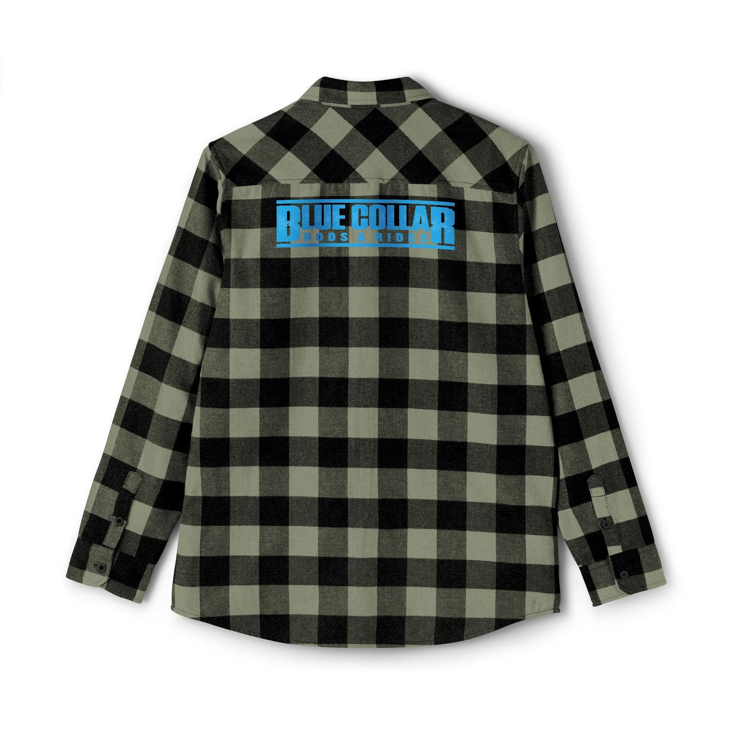 Blue Collar Block Logo Flannel Shirt