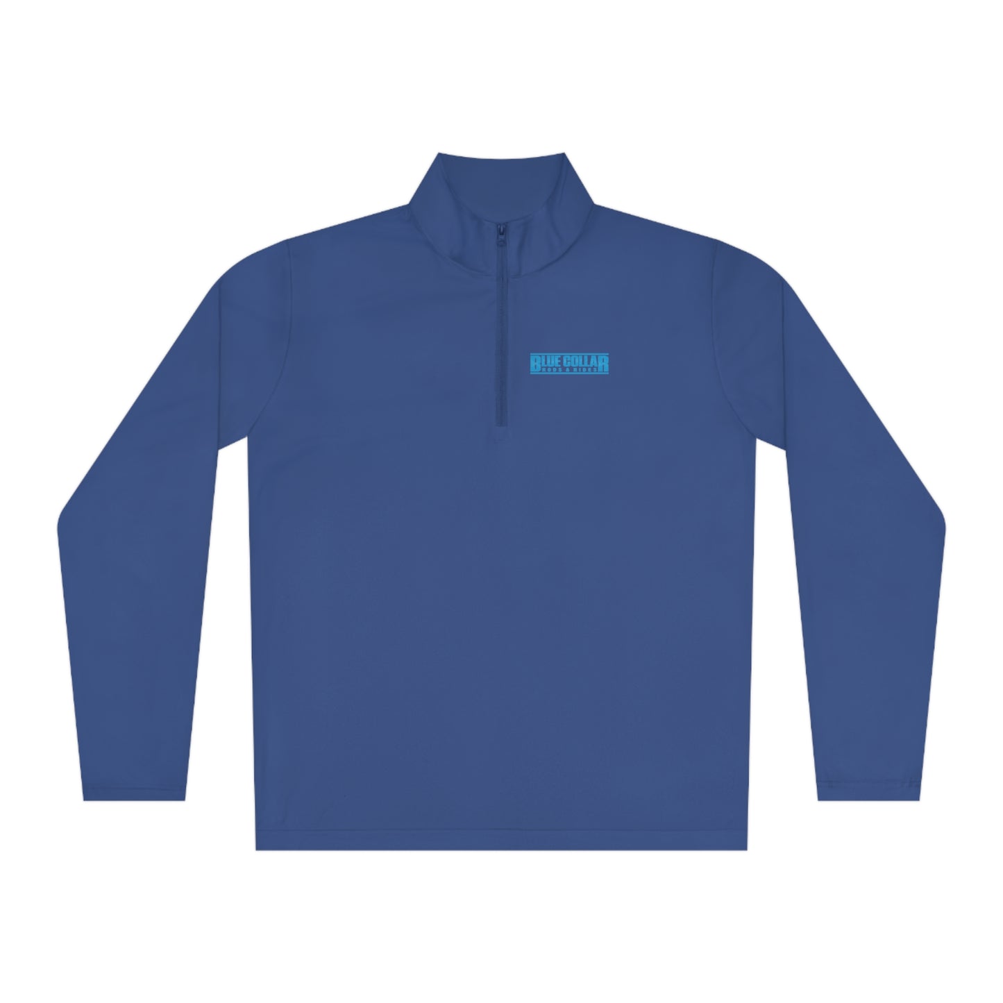 Blue Collar Block Logo Quarter-Zip Pullover