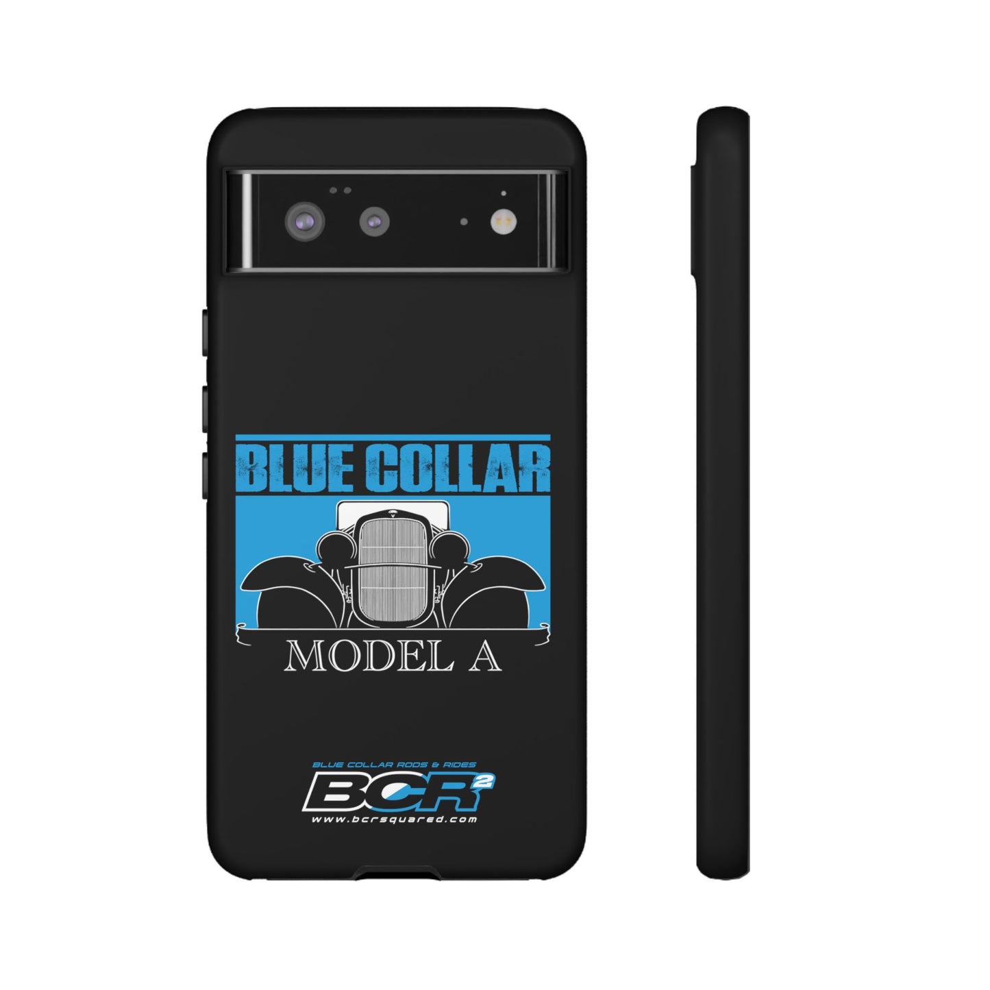 Blue Collar Model A Black Phone Case