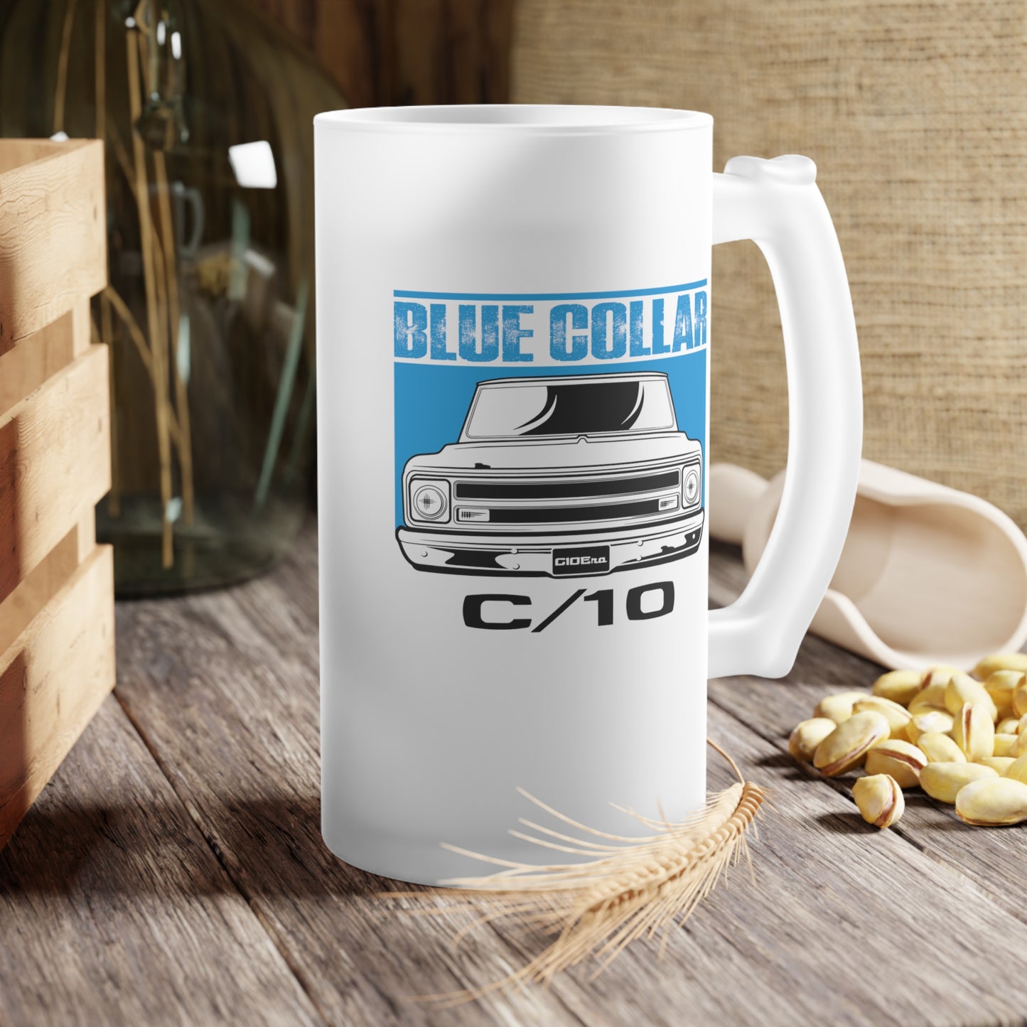 Blue Collar C/10 Frosted Beer Mug