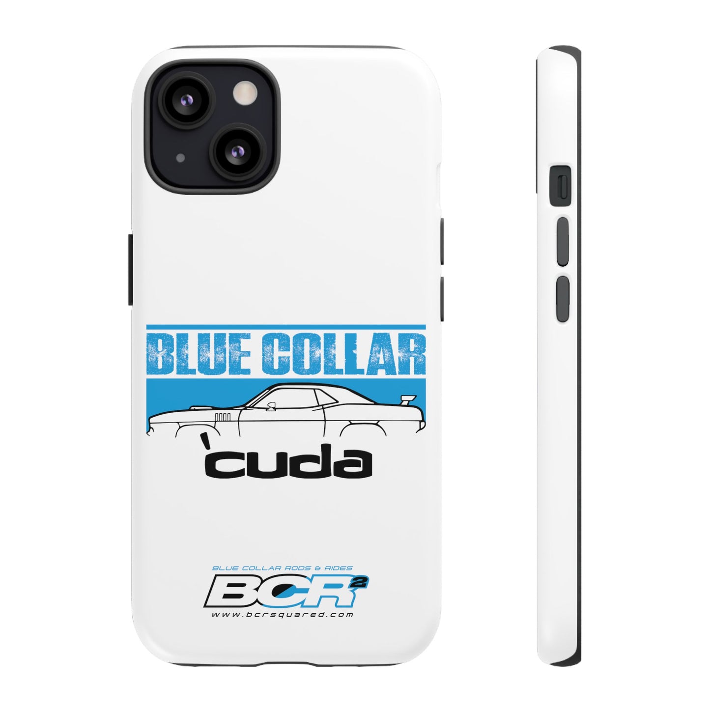 Blue Collar 'Cuda Phone Cases