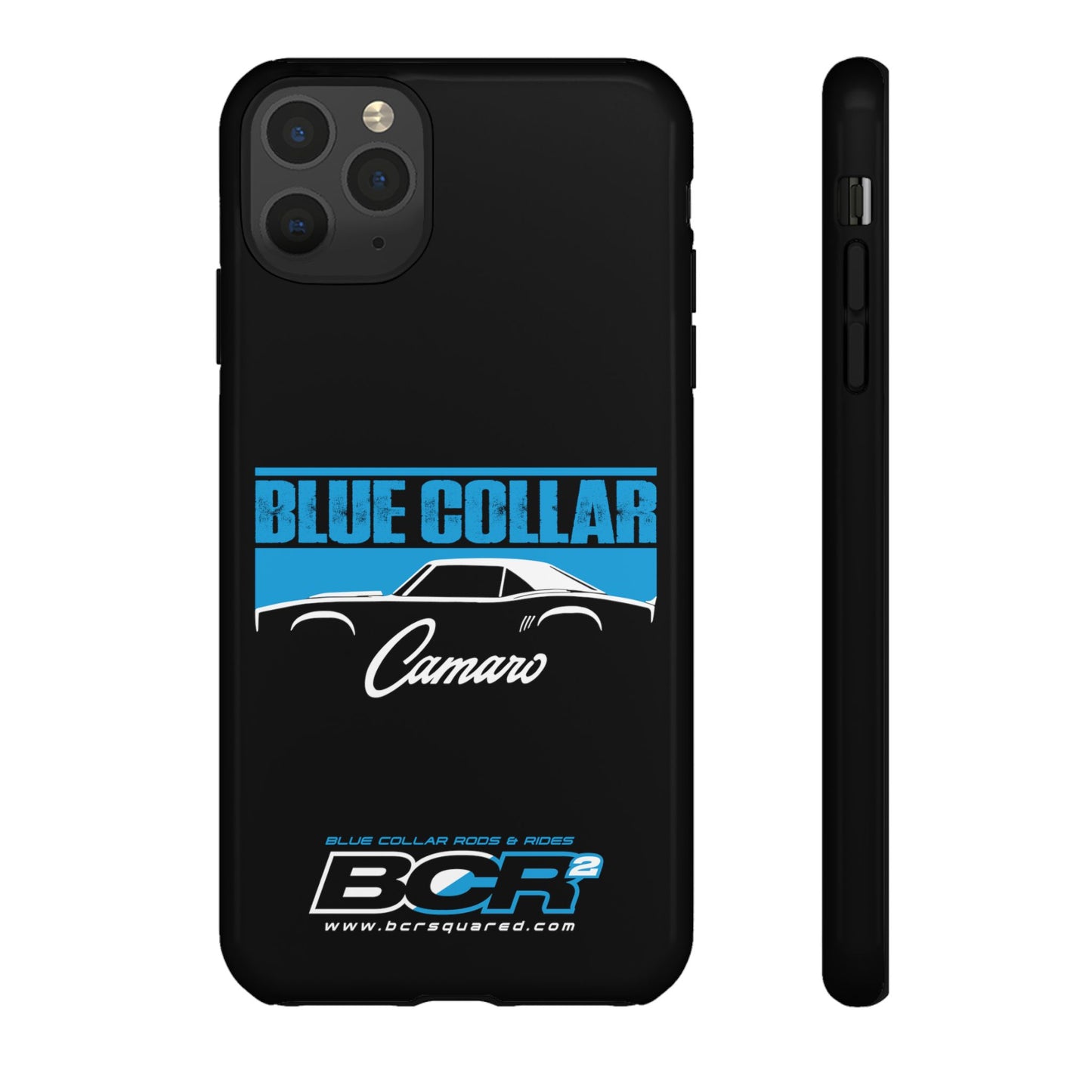 Blue Collar 1st Gen Camaro Black Phone Cases