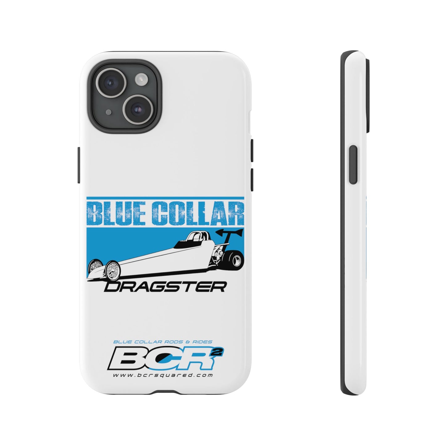 Blue Collar Dragster Phone Cases