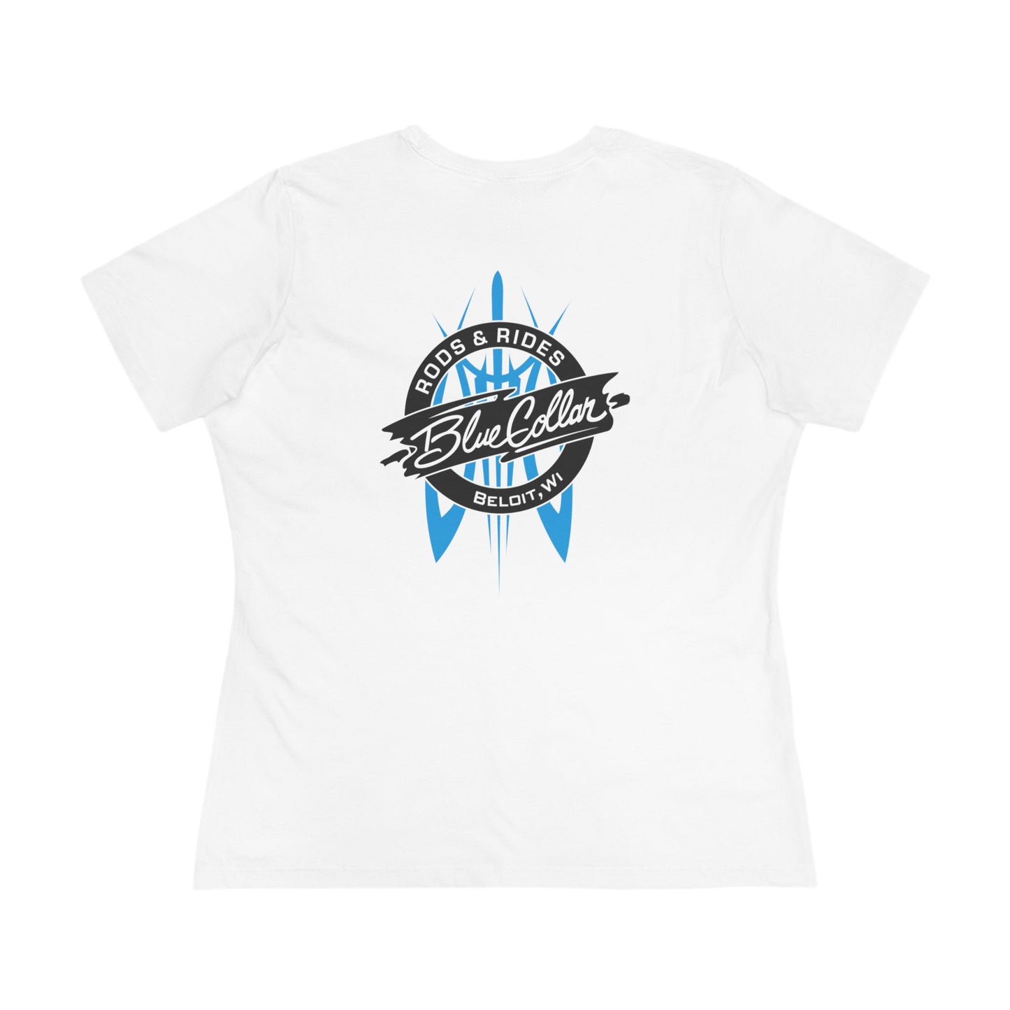 Blue Collar Pinstripe Women's Tee