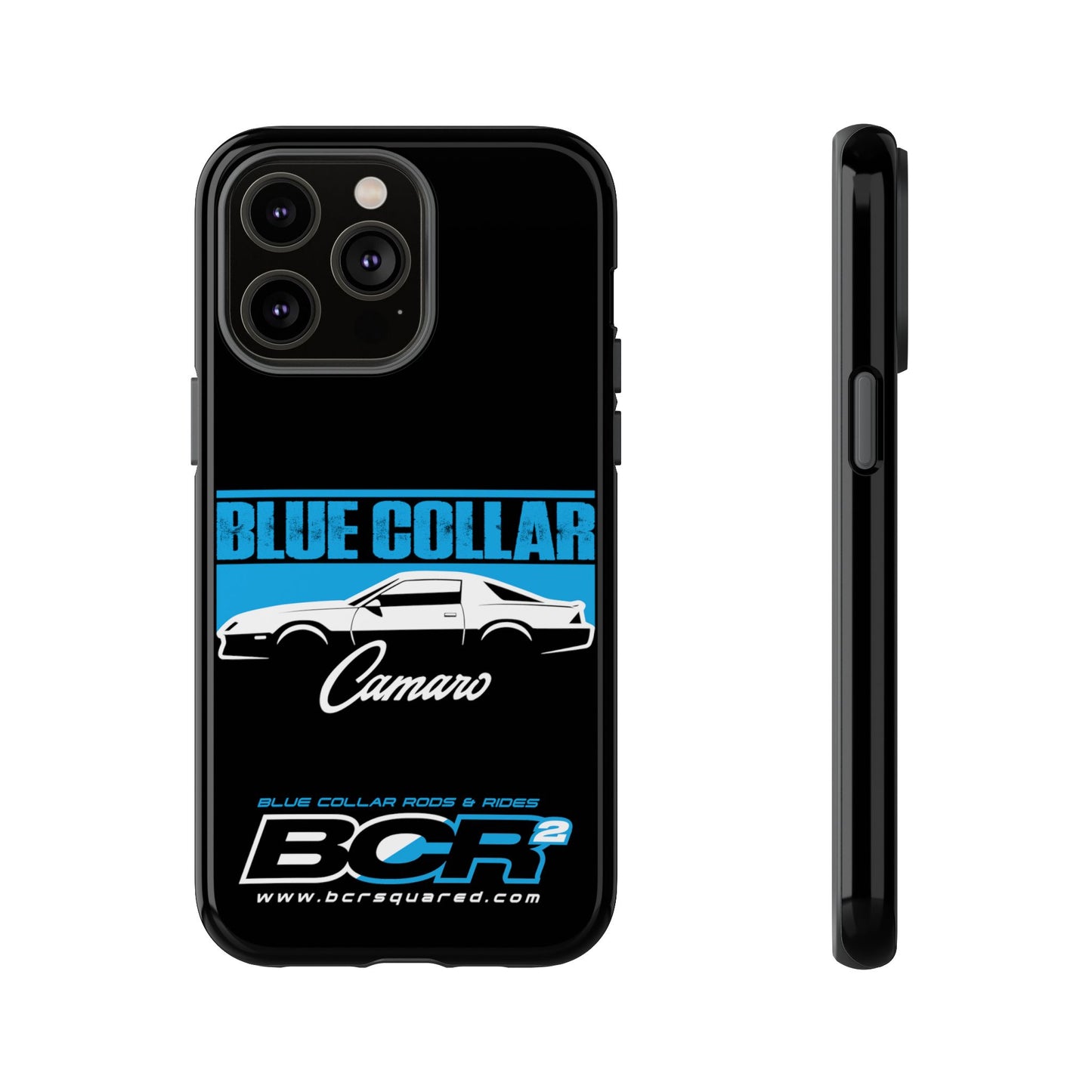 Blue Collar 3rd Gen Camaro Black Phone Cases