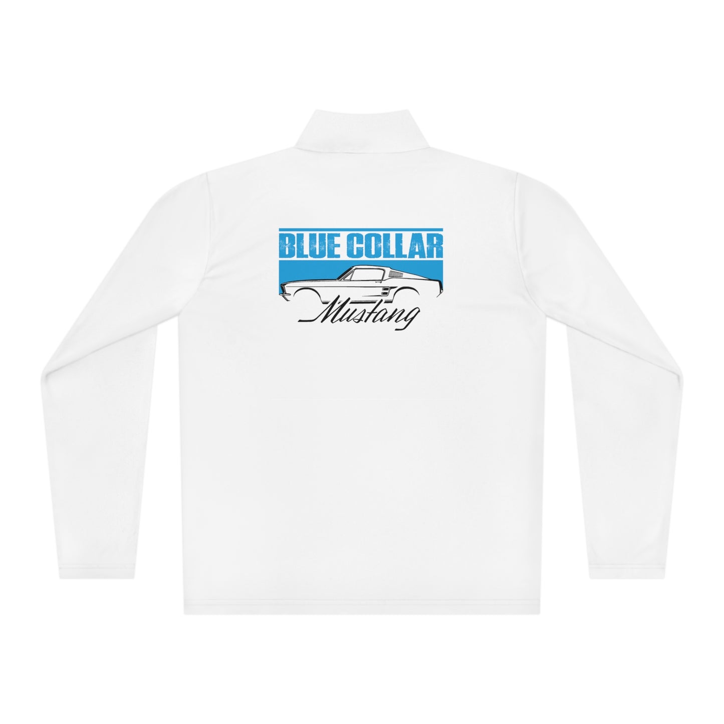 Blue Collar Mustang Quarter-Zip Pullover