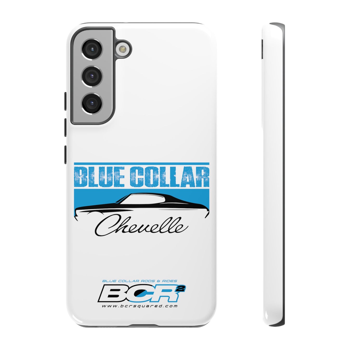 Blue Collar Chevelle White Phone Case