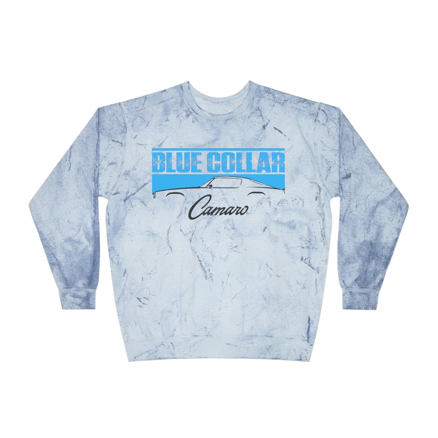 Blue Collar 2nd Gen Camaro Color Blast Crewneck Sweatshirt