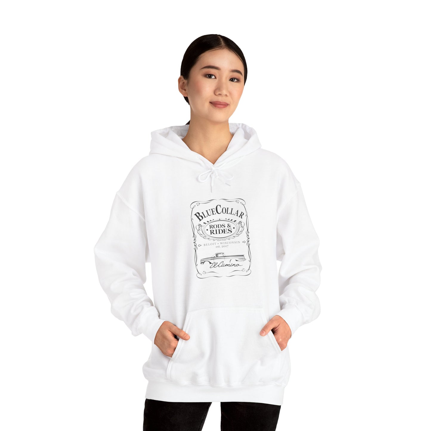 Blue Collar JD El Camino Hoodie