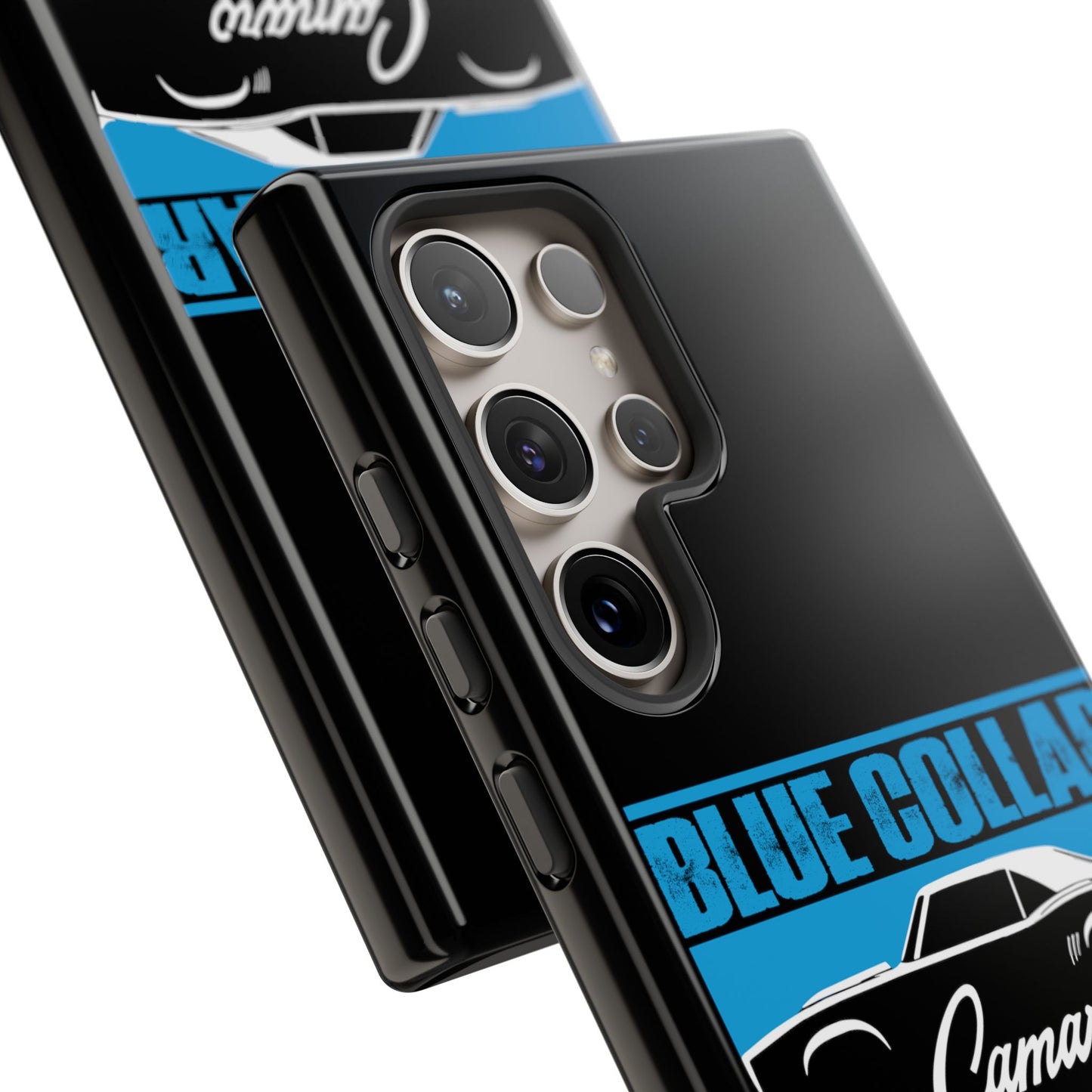 Blue Collar 1st Gen Camaro Black Phone Cases