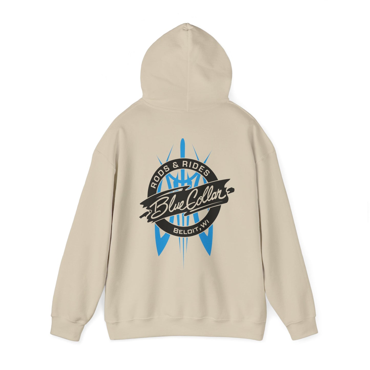 Blue Collar Pinstripe Hoodie